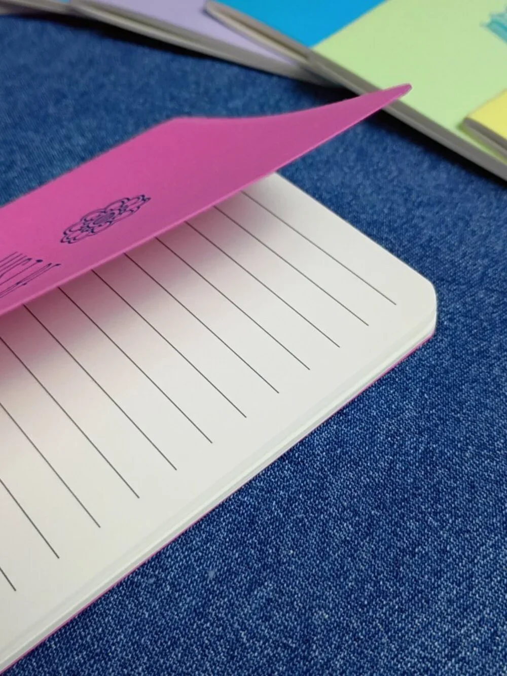 Pocket Notebook - Mandala - Just Be - Bright Pink